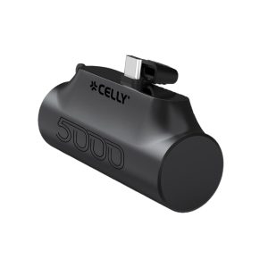 Celly PBC5000: Power Bank 5000mAh con USB-C Integrato