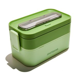 Portapranzo Ermetico MUITOMAS 1700ml | Bento Box con Posate