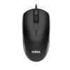 Il kit Nilox Tech con la tastiera USB e il mouse USB neri, disposti ordinatamente su uno sfondo bianco per mostrarne il design coordinato.