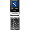 Telefono anziani Saiet Vanto a conchiglia con tasti grandi e tasto SOS