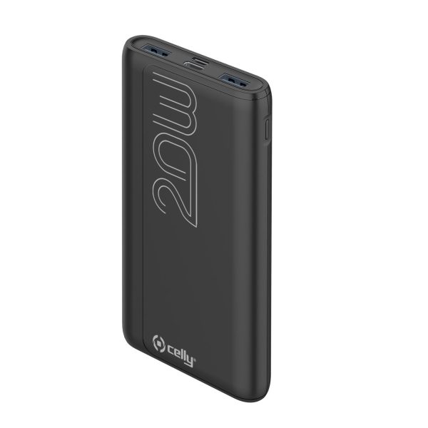 Celly PBPD10000EVO | Power Bank 10000mAh PD 20W Ultra-Rapido