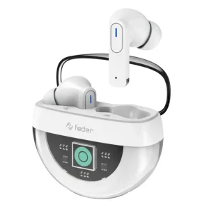 Auricolari wireless FEDER Pulsar Touch con custodia di ricarica e controlli touch capacitivi