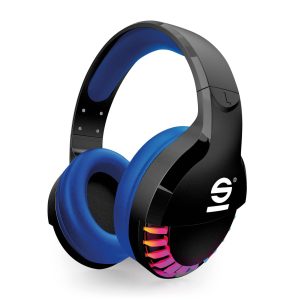 Cuffie wireless SPARCO SPEED Bluetooth 5.0 design racing nere con logo ufficiale Celly