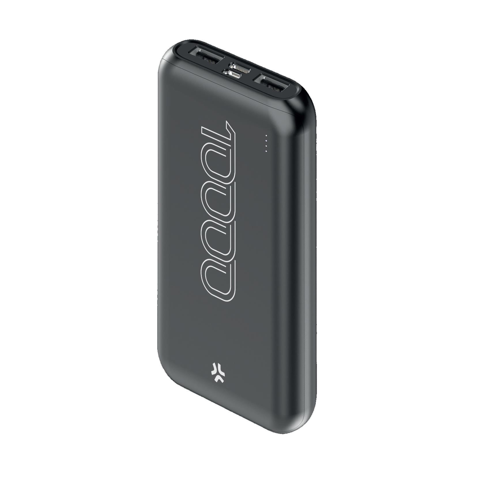 Power Bank Celly SHOCK PBE10000 $10000 \text{ mAh}$ antiurto $10 \text{ W}$ design robusto Power Bank Celly SHOCK PBE10000 $10000 \text{ mAh}$ antiurto $10 \text{ W}$ design robusto