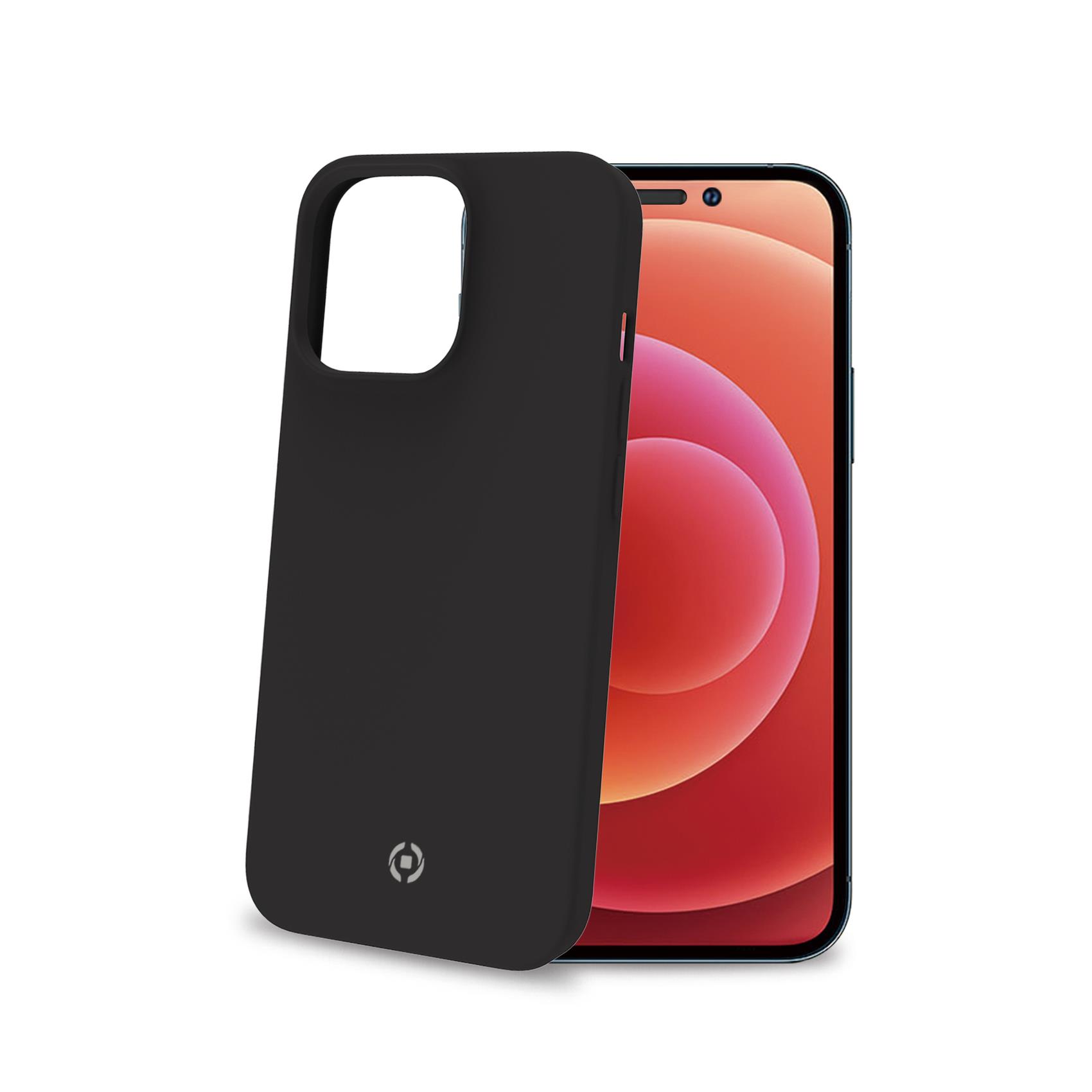 Cover Celly CROMO per iPhone 14 Pro che mostra il contrasto tra il retro trasparente e i bordi metallizzati brillanti. Cover Celly CROMO per iPhone 14 Pro che mostra il contrasto tra il retro trasparente e i bordi metallizzati brillanti.